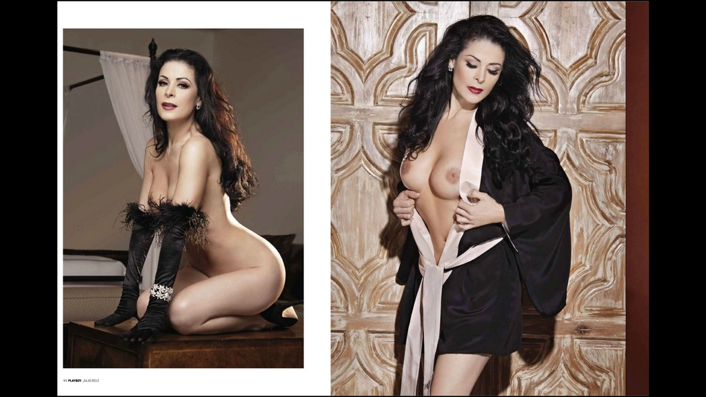Lourdes Munguía desnuda para Playboy.