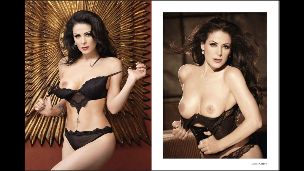 Lourdes Munguía desnuda para Playboy.